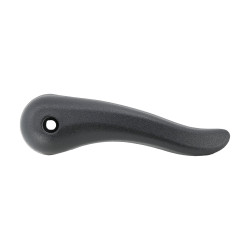 MANIJA INTERIOR PERILLA PARA RESPALDO ASIENTO 1 PIEZA CORRUGADA NEGRA PLASTICO TWN HUSHAN WM29DX9AA Izquierdo Delantera