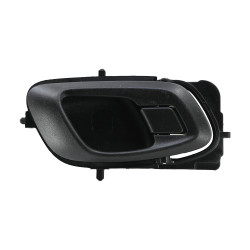 MANIJA INTERIOR 1 PIEZA CORRUGADA NEGRA PLASTICO CON CAZUELA IND GENERICA Derecho Trasera