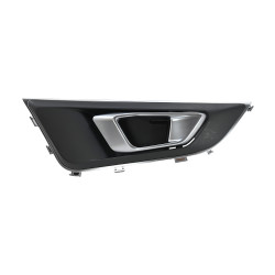 MANIJA INTERIOR CHIREY TIGGO 4 23-24 CHIREY TIGGO 7 COMFORT 2023 CHIREY TIGGO 7 LUXURY 2023 SIN HOYO PARA SEGURO 1 PIEZA LISA NEGRO FILO PLATA PLASTICO SIN HOYO PARA BOCINA CHIN GENERICA Derecho Delantera