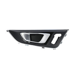 MANIJA INTERIOR CHIREY TIGGO 7 LUXURY 2023 CHIREY TIGGO 7 COMFORT 2023 CHIREY TIGGO 4 23-24 CON HOYO PARA SEGURO 1 PIEZA LISA NEGRO FILO PLATA PLASTICO CHIN GENERICA Izquierdo Delantera