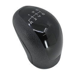 PERILLA VW CRAFTER 06-11 MC SPRINTER 06-13 MC VITO 03-10 MC VIANO 03-10 DE PALANCA NEGRO/GRIS 6 VELOCIDADES PIEL SINTETICA TIPO ORIGINAL CHN 9062603309