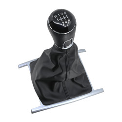 PERILLA FUNDA CON PERILLA NEGRO/ALUMINIO 6 VELOCIDADES VINIPIEL TIPO ORIGINAL CHN 2H0711113