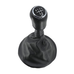 PERILLA FUNDA CON PERILLA NEGRO/ALUMINIO 5 VELOCIDADES VINIPIEL TIPO ORIGINAL CHN 7H0711113