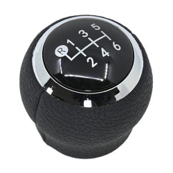 PERILLA TY COROLLA 07-13 TY YARIS 07-13 TY RAV4 07-13 DE PALANCA NEGRA 6 VELOCIDADES PIEL SINTETICA TIPO ORIGINAL CHN