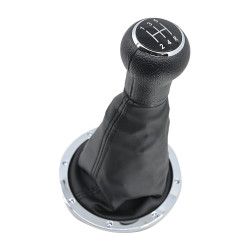 PERILLA VW POINTER 94-10 VW POINTER PICK UP 94-10 FUNDA CON PERILLA NEGRO/PLATA 5 VELOCIDADES VINIPIEL TIPO ORIGINAL CHN 377863293G