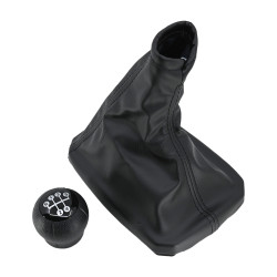 PERILLA CV CHEVY 94-11 CV CHEVY PICK UP 94-11 CV TORNADO 03-10 CV CORSA 03-09 FUNDA CON PERILLA NEGRA 5 VELOCIDADES VINIPIEL CHN