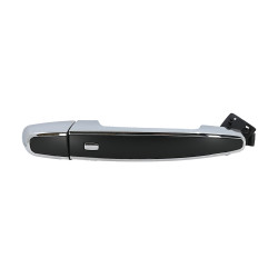 MANIJA EXTERIOR CV CAMARO 16-24 CV MALIBU 16-19 CV EQUINOX 18-21 CV IMPALA 15-20 SIN HOYO PARA LLAVE CON SENSOR 1 PIEZA 4 PINS LISA NEGRA/CROMO PLASTICO TWN HUSHAN Derecho/Izquierdo Trasera