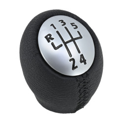 PERILLA RN DUSTER 08-15 RN FLUENCE 10-14 RN SCENIC 09-13 RN MEGANE 08-15 RN LAGUNA 08-15 RN TRAFIC 08-15 DE PALANCA NEGRO/GRIS 5 VELOCIDADES PIEL SINTETICA TIPO ORIGINAL CHN