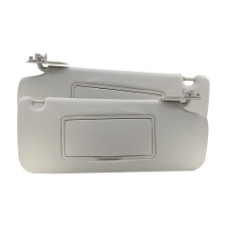 VISERA CV CHEYENNE 07-13 CV SILVERADO 07-13 GM SIERRA 07-13 JUEGO 2 PIEZAS CON ESPEJO SIN LUZ BEIGE VINIPIEL BRA 2M PLASTIC TIPO ORIGINAL Derecho/Izquierdo Delantera