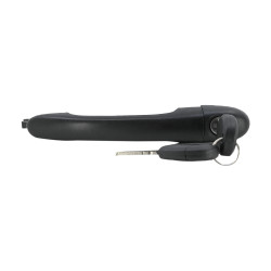 MANIJA EXTERIOR FT IDEA 10-16 DG VISION 15-18 DG ADVENTURE 15-20 FT MOBI 17-18 FT STRADA 05-14 FT PALIO 05-18 CON HOYO CON CILINDRO Y LLAVES 1 PIEZA CORRUGADA NEGRA PLASTICO BRA GENERICA 735371682 Izquierdo Delantera