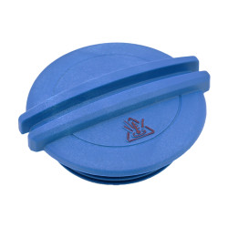 TAPON VW GOL 08-16 VW BEETLE 12-16 VW SAVEIRO 10-16 VW POLO 03-07 ANTICONGELANTE SIN LLAVE AZUL 3.3 CM PLASTICO 8CM BRA 1.7CM 6.2CM 3B0121321/2U2121321 UNICK