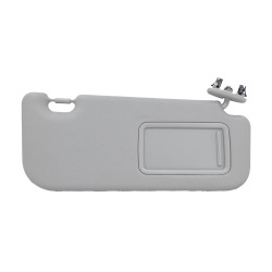 VISERA 1 PIEZA CON ESPEJO SIN LUZ GRIS OBSCURO PLASTICO CHIN MANIJAUTO 74310-52710-B3 TIPO ORIGINAL Derecho Delantera