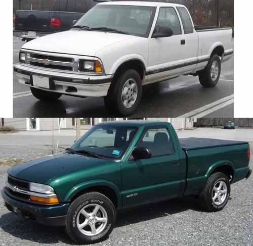 94-04 Chevrolet S10 Manija Exterior Derecha Corrugada Metal