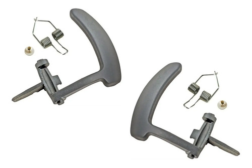 95-99 Chevrolet Tahoe Par Manijas Interiores Gris 2 Piezas