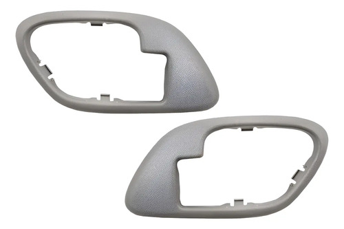 95-99 Chevrolet Tahoe Biseles Manija Interior Gris 2 Piezas