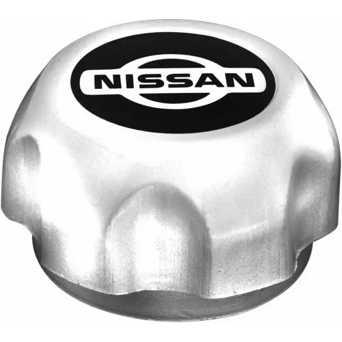 TAPON RIN NISSAN X Terra Metalico CROMADO (Alto 6 cm.)