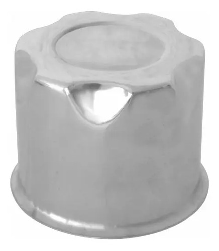 TAPACUBO RIN FORD Camta. con Resaque Lamina Cromada Ø=10.5 cm Alto 9.4 cm (Jgo. 4 pzas)