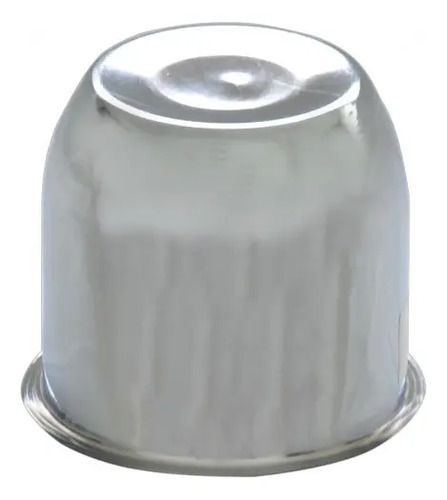 TAPACUBO RIN FORD Camta. Lobo chico Lamina Cromada Ø=8.5 cm Alto 8.1 cm (Jgo. 4 pzas)