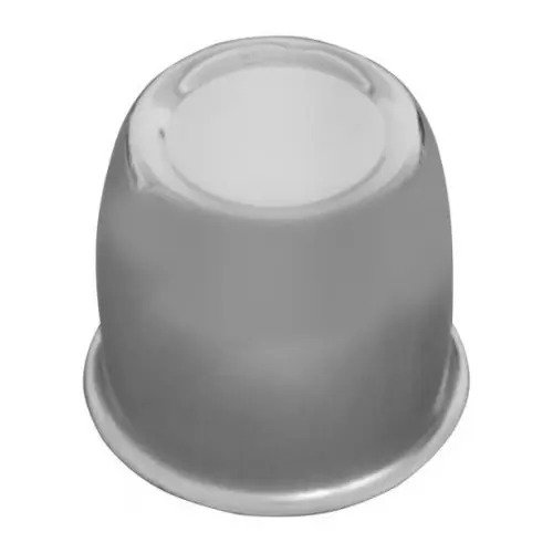 TAPACUBO RIN NISSAN Rin 14 Lamina Cromada Ø=7.3 cm Alto 7.4 cm (Jgo. 4 pzas)
