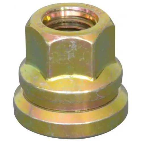 TUERCA CAMPANA Flotante RIN FORD Super Duty-F350-F450 Rosca 14 x 2 Hexagono 13/16" = 20.64 mm. Altura 1" 1/16" = 27 mm. Tropicalizada