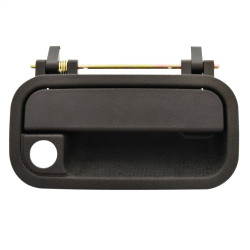 MANIJA EXTERIOR CV CHEVY JOY / POP / SWING / PICK UP 94-95 CON HOYO PARA LLAVE CORRUGADA NEGRA PLASTICO TWN HUSHAN 93240360 Derecho Delantera
