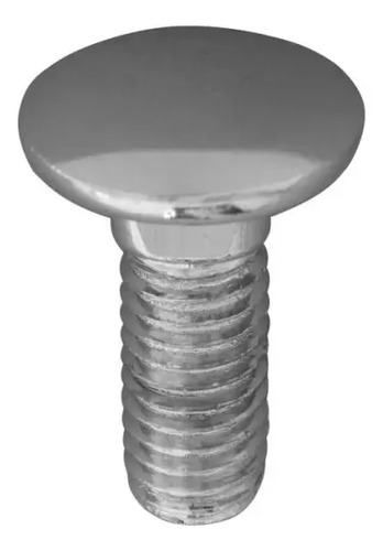 TORNILLO PARA DEFENSA CROMADO Cabeza redonda 3/8" x 1" (10 pzas)