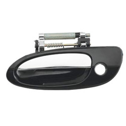 MANIJA EXTERIOR NS MAXIMA 00-03 IN I30 00-01 CON HOYO PARA LLAVE LISA PARA PINTAR NEGRA/CROMO PLASTICO TWN HUSHAN 80607-2Y000 Izquierdo Delantera
