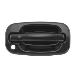 MANIJA EXTERIOR CV SUBURBAN/TAHOE GM YUKON 00-06 CON HOYO PARA LLAVE PUERTA DOBLE 5TA PUERTA LISA LISA PARA PINTAR NEGRA PLASTICO TWN HUSHAN 15195204/5/6