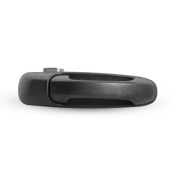 MANIJA EXTERIOR JP GRAND CHEROKEE 99-04/LIBERTY 02-07 DG DURANGO 04-09 SIN HOYO PARA LLAVE CORRUGADA NEGRA PLASTICO TWN HUSHAN 55135636AC/AD Derecho Delantera