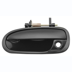MANIJA EXTERIOR HD CIVIC 2P COUPE / 4P SEDAN 96-00 CON HOYO PARA LLAVE LISA PARA PINTAR NEGRA PLASTICO TWN HUSHAN 72180-S00-004 Izquierdo Delantera