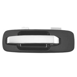 MANIJA EXTERIOR NS X-TRAIL 02-07 LISA PARA PINTAR NEGRA/CROMO PLASTICO TWN HUSHAN 82607-YH000-23 Izquierdo Trasera