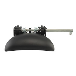 MANIJA EXTERIOR PG 206 01-09 CORRUGADA NEGRA TWN HUSHAN 9101-L2 Izquierdo Delantera
