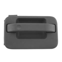 MANIJA EXTERIOR FD LOBO 04-08 SIN HOYO PARA LLAVE CORRUGADA NEGRA PLASTICO TWN HUSHAN 9L3Z-1626604-AB Derecho Delantera/Trasera