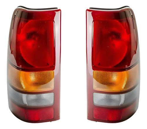 99-06 Gmc Sierra Par Calaveras Traseras 2 Piezas
