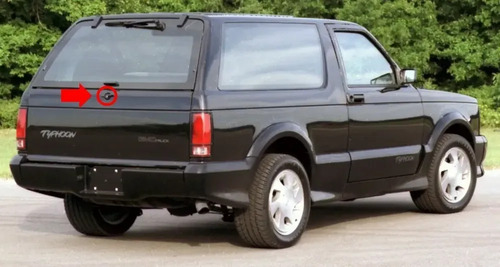 82-94 Gmc Jimmy Chapa - Manija Con Llaves Puerta Trasera