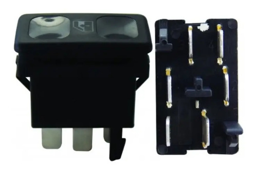 CONTROL SENCILLO Elevador VW Jetta A2 87-92 SEAT Toledo 91-99 Cordoba-Ibiza 93-99 *6 Pin