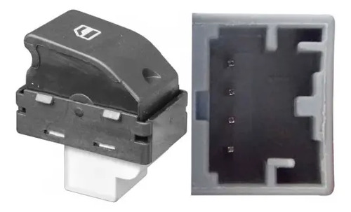 CONTROL SENCILLO Elevador VW Polo-Lupo-Cross Fox-Pointer 05-09 Gol 09-12 *4 Pin