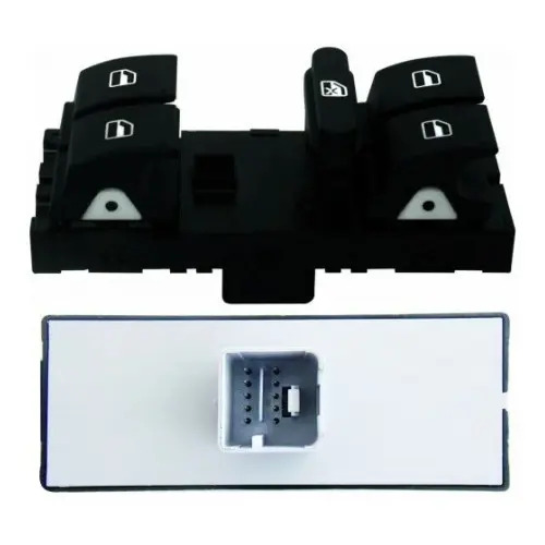 CONTROL MAESTRO Elevadores y Seguro VW Jetta 06-12 Jetta Bicentenario 12-18 Passat 06-11 Golf 08-12 Tiguan 08-13 Bora 05-10 Vento 14-22 Polo 13-20 Ibiza 09-17 *10 Pin 5 Teclas