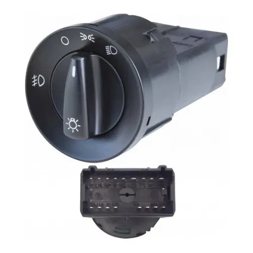 CONTROL DE LUCES VW Jetta A4 Mod. 99-15 Classico A5 Mod. 06-15 New Beetle Mod. 98-11 con Faro de Niebla *17 Pin