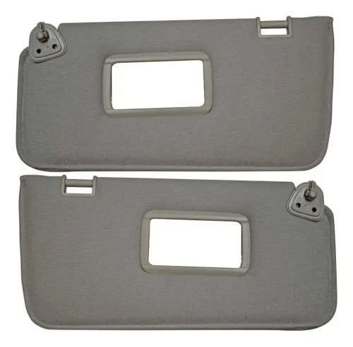VISERA NISSAN TIIDA Mod. 07-17 GRIS IZQUIERDO con Luna DERECHO con Luna (2 pzas)