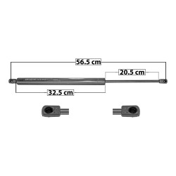 AMORTIGUADOR 5TA PUERTA FD EXPLORER 91-01 NS XTERRA 00-01 56.5 32.5 20.5 ENTRADA TIPO 9 ENTRADA 2 TIPO 9 735 165.24 74.95 795 178.72 81.07 SPART 6561 TUR