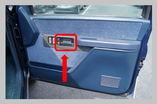 88-94 Chevrolet Cheyenne Par Manijas Interiores Cromadas 2ps