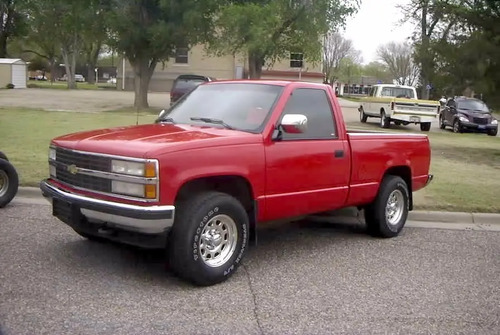 88-94 Chevrolet Silverado Manija Interior Cromada Derecha