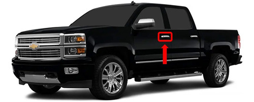 14-17 Silverado Manija Exterior Cromada Delantera Izquierda