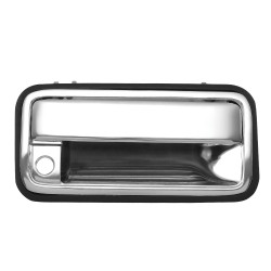 MANIJA EXTERIOR CV CHEYENNE/CUSTOM 95-98/SUBURBAN 95-99/SILVERADO 95-98/TAHOE 95-99 GM SIERRA/YUKON CV PICK UP 95-98 CON HOYO PARA LLAVE CROMADA ZINC TWN HUSHAN Derecho Delantera