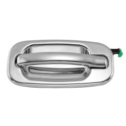 MANIJA EXTERIOR CV SILVERADO 99-06/SUBURBAN/TAHOE/SONORA 00-06/AVALANCHE 02-06 GM SIERRA 99-06/YUKON 00-06 CV CHEYENNE 99-06 CROMADA PLASTICO TWN HUSHAN Izquierdo Trasera