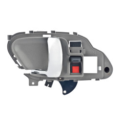 MANIJA INTERIOR CV CHEYENNE/CUSTOM 95-98/SUBURBAN 95-99/SILVERADO 95-98/TAHOE 95-99 GM SIERRA/YUKON 95-98 CD ESCALADE ESV 95-00 CV PICK UP 95-98 GRIS/CROMO ZINC CON PLASTICO TWN HUSHAN Izquierdo Delantera/Trasera