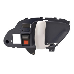 MANIJA INTERIOR CV CHEYENNE/CUSTOM 95-98/SUBURBAN 95-99/SILVERADO 95-98/TAHOE 95-99 GM SIERRA/YUKON 95-98 CD ESCALADE ESV 95-00 CV PICK UP 95-98 AZUL/CROMADA ZINC CON PLASTICO TWN HUSHAN Derecho Delantera/Trasera