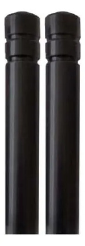 SEGURO DE PUERTA UNIVERSAL Negro Metalico grande para auto y cam. (2 pzas)