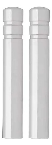 SEGURO DE PUERTA UNIVERSAL Cromado Metalico Grande para Auto y Camioneta (2 pzas)